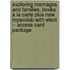 Exploring Marriages and Families, Books a la Carte Plus New Mysoclab with Etext -- Access Card Package