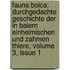 Fauna Boica: Durchgedachte Geschichte Der In Baiern Einheimischen Und Zahmen Thiere, Volume 3, Issue 1