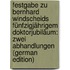 Festgabe Zu Bernhard Windscheids Fünfzigjährigem Doktorjubiläum: Zwei Abhandlungen (German Edition)