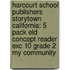 Harcourt School Publishers Storytown California: 5 Pack Eld Concept Reader Exc 10 Grade 2 My Community