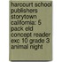 Harcourt School Publishers Storytown California: 5 Pack Eld Concept Reader Exc 10 Grade 3 Animal Night