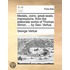 Medals, coins, great-seals, impressions, from the elaborate works of Thomas Simon, ... by Geo: Vertue.
