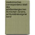 Medicinisches Correspondenz-Blatt des Württembergischen Ärztlichen Vereins, achtunddreissigster Band