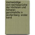 Merkwürdige Civil-Rechtssprüche der Höchsten und Höheren Gerichtshöfe in Würtemberg: erster Band