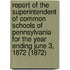 Report of the Superintendent of Common Schools of Pennsylvania for the Year Ending June 3, 1872 (1872)