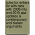 Rules For Writers 6E With Tabs With 2009 Mla And 2010 Apa Updates & Contemporary And Classic Arguments
