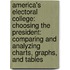 America's Electoral College: Choosing the President: Comparing and Analyzing Charts, Graphs, and Tables