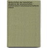 Denkschriften der Kaiserlichen Akademie der Wissenschaften / Mathematisch-Naturwissenschaftliche Classe door Akademie Der Wissenschaften In Wien. Mathematisch-Naturwissenschaftliche Klasse Kaiserl.