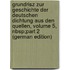Grundrisz Zur Geschichte Der Deutschen Dichtung Aus Den Quellen, Volume 5, Nbsp;Part 2 (German Edition)