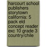 Harcourt School Publishers Storytown California: 5 Pack Eld Concept Reader Exc 10 Grade 3 Country/Chile door Hsp