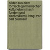 Bilder aus dem römisch-germanischen Kulturleben (nach Funden und Denkmälern). Hrsg. von Carl Blümlein door Blümlein