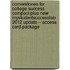 Cornerstones for College Success Compact Plus New MyStudentSuccessLab 2012 Update -- Access Card Package
