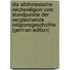 Die Altchinesische Reichsreligion Vom Standpunkte Der Vergleichende Religionsgeschichte (German Edition)