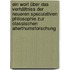 Ein Wort über das Verhältniss der neueren speculativen Philosophie zur classischen Alterthumsforschung
