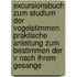 Excursionsbuch zum studium der Vogelstimmen. Praktische anleitung zum bestimmen der v nach ihrem gesange