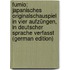 Fumio; Japanisches Originalschauspiel In Vier Aufzüngen, In Deutscher Sprache Verfasst (German Edition)