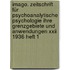 Imago. Zeitschrift Für Psychoanalytische Psychologie Ihre Grenzgebiete Und Anwendungen Xxii 1936 Heft 1