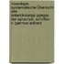 Musologie, Systematische Übersicht Des Entwickelungs-Ganges Der Sprachen, Schriften  c (German Edition)