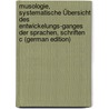 Musologie, Systematische Übersicht Des Entwickelungs-Ganges Der Sprachen, Schriften  c (German Edition) door Friedrich Merleker Carl
