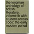 The Longman Anthology Of British Literature, Volume Ib With Student Access Code: The Early Modern Period