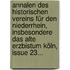 Annalen Des Historischen Vereins Für Den Niederrhein, Insbesondere Das Alte Erzbistum Köln, Issue 23...