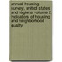 Annual Housing Survey, United States and Regions Volume 2; Indicators of Housing and Neighborhood Quality