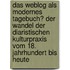Das Weblog als modernes Tagebuch? Der Wandel der diaristischen Kulturpraxis vom 18. Jahrhundert bis heute