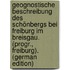 Geognostische Beschreibung Des Schönbergs Bei Freiburg Im Breisgau. (Progr., Freiburg). (German Edition)