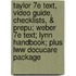Taylor 7e Text, Video Guide, Checklists, & Prepu; Weber 7e Text; Lynn Handbook; Plus Lww Docucare Package