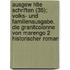Ausgew Hlte Schriften (35); Volks- Und Familienausgabe. Die Granitcolonne Von Marengo 2 Historischer Roman