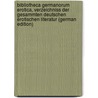 Bibliotheca Germanorum Erotica, Verzeichniss Der Gesammten Deutschen Erotischen Literatur (German Edition) door Hayn Hugo