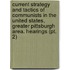 Current Strategy And Tactics Of Communists In The United States, Greater Pittsburgh Area. Hearings (pt. 2)