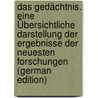 Das Gedächtnis. Eine Übersichtliche Darstellung Der Ergebnisse Der Neuesten Forschungen (German Edition) door Marx Lobsien