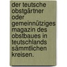 Der teutsche Obstgärtner oder gemeinnütziges Magazin des Obstbaues in Teutschlands Sämmtlichen Kreisen. door Johann Volkmar Sickler