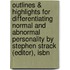 Outlines & Highlights For Differentiating Normal And Abnormal Personality By Stephen Strack (editor), Isbn