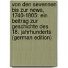 Von Den Sevennen Bis Zur Newa, 1740-1805: Ein Beitrag Zur Geschichte Des 18. Jahrhunderts (German Edition) by Thürheim Andreas