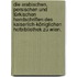 Die arabischen, persischen und türkischen Handschriften des kaiserlich-königlichen Hofbibliothek zu Wien.