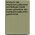 Lehrbuch der Hebräisch-Jüdischen Archäologie nebst einem Grundriss der Hebräisch-Jüdischen Geschichte.