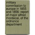 Military Commission To Europe In 1855 And 1856: Report Of Major Alfred Mordecai, Of The Ordnance Department