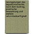 Neuregelungen Des Depotstimmrechts Nach Dem Kontrag, Praktische Bewaehrung Und Weitere Reformbeduerftigkeit