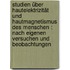 Studien über Hautelektrizität und Hautmagnetismus des Menschen : nach eigenen Versuchen und Beobachtungen