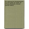Der Ursprung Der Naturphilosophie Aus Dem Geiste Der Mystik: Mit Anhang Archaische Romantik (German Edition) door JoëL. Karl