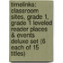 Timelinks: Classroom Sites, Grade 1, Grade 1 Leveled Reader Places & Events Deluxe Set (6 Each of 15 Titles)