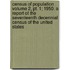 Census Of Population Volume 2, Pt. 1; 1950. A Report Of The Seventeenth Decennial Census Of The United States