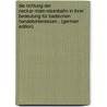 Die Richtung Der Neckar-Main-Eisenbahn in Ihrer Bedeutung Für Badischen Handelsinteressen . (German Edition) door Ritzhaupt Fr