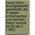 Fauna boica : durchgedachte Geschichte der in Baiern einheimschen und zahmen Thiere Volume Bd.2b:Abt.2 (1802)