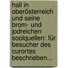Hall In Oberösterreich Und Seine Brom- Und Jodreichen Soolquellen: Für Besucher Des Curortes Beschrieben... by Jos Netwald