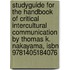Studyguide For The Handbook Of Critical Intercultural Communication By Thomas K. Nakayama, Isbn 9781405184076