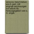 Venezia. Beschrieben von H. Perl. Mit Original-Zeichnungen von Ettore Tito ... Herausgegeben von E. M. Engel.