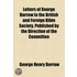 Letters of George Borrow to the British and Foreign Bible Society, Published by the Direction of the Committee